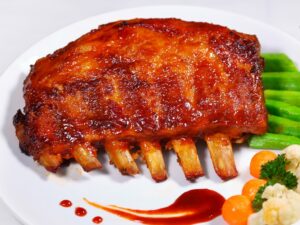 Sườn dê nướng